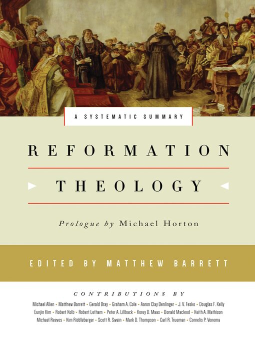 Title details for Reformation Theology by Matthew Barrett - Available